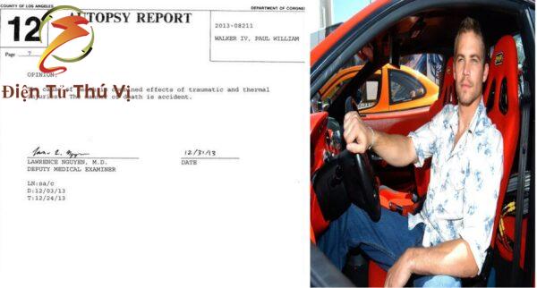 Revelation Paul Walker Autopsy Report