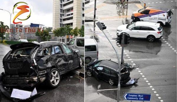 Grief After Fatal Singapore Accident Tampines at Junction