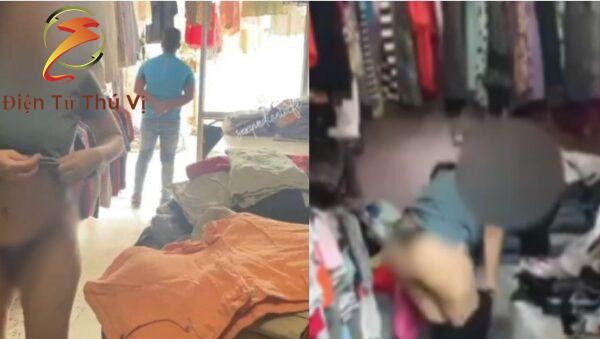 Palika Bazar Viral Video Woman Tries on Clothes Without Underwear in Delhi Market