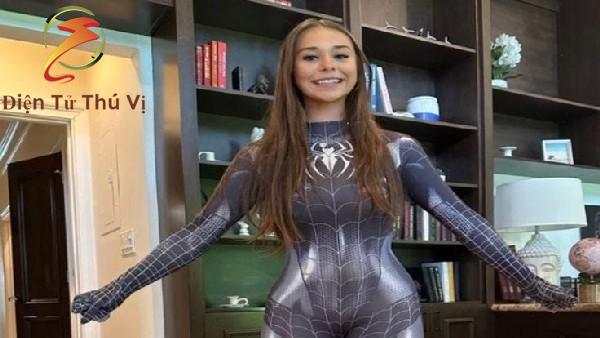 Sophie Rain Spider Man costume outfit video