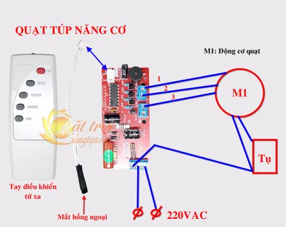 Sơ Đồ Mạch Điều Khiển Từ Xa Xe Đồ Chơi